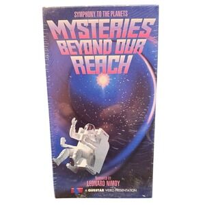 Symphony to the Planets VHS Set Leonard Nimoy Questar Space Documentary Sealed
